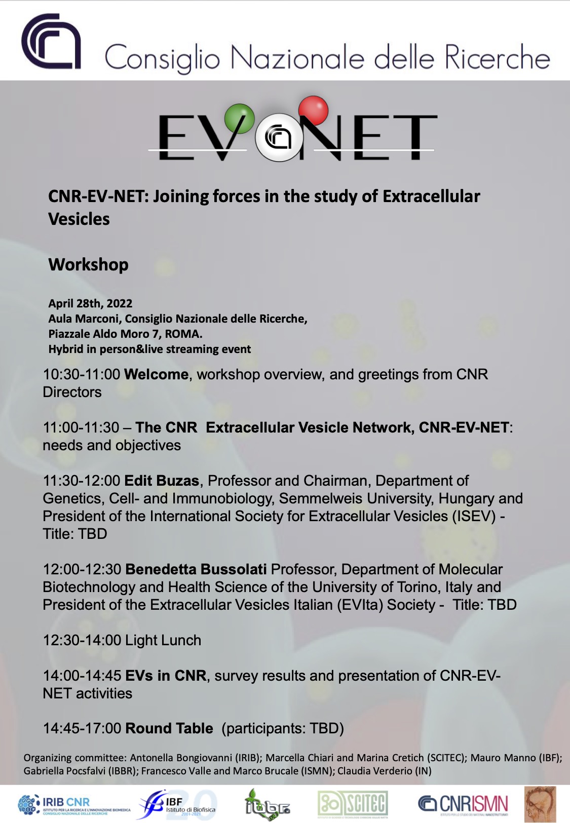 workshop cnr ev net locandina