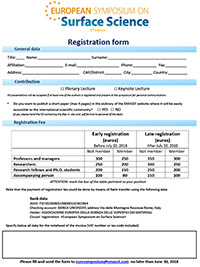 registration form