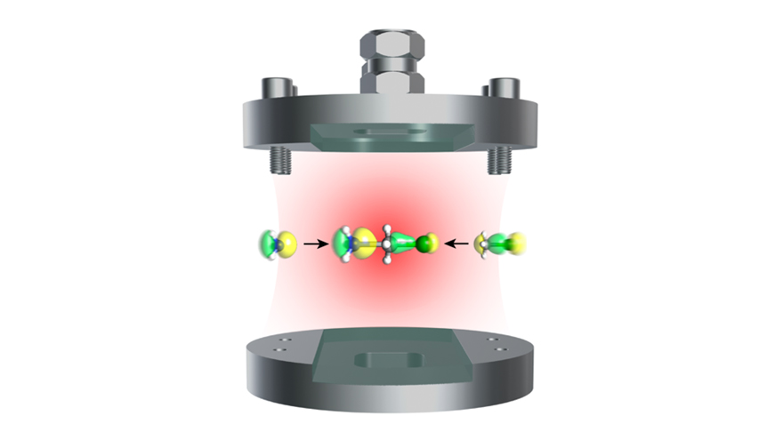 Interpretazione orbitalica di una reazione chimica in una cavità ottica