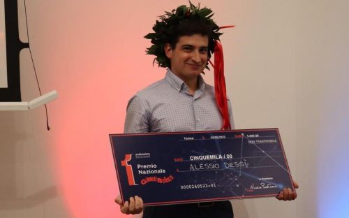 Alessio Dess Premio Nazionale Gioved Scienza 2022 1 
